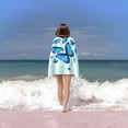 thumbnail image 2 of Yibo Butterfly Quick Dry Absorbent Beach Towel Pool Towel for Women Men Bathroom Shower Pool Daily, 2 of 9