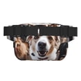 thumbnail image 3 of Easygdp Realistic Cute Puppy Fanny Packs para Mujeres y Hombres, Bolsa de Cinturón, Bolsos de Cruz para Trabajo/Correr/Senderismo, 3 of 9