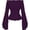 Purple-C, variant on Bigetiay Womens Halloween Pirate Shirt Off Shoulder Renaissance Design Smocked Waist Flare Sleeves Corset Peasant Top Size L