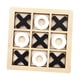 thumbnail image 4 of Juego de mesa Tic TAC Toe, juego de mesa de ajedrez Xoxo, juguetes educativos, juego de mesa de café en blanco y negro, 4 of 9