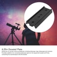 thumbnail image 3 of 4.25in Dovetail Plate for Telescope Rings, Cameras, EQ Mount, Easy to Dismantle, 1/4in Thread, Excellent Accessory for Capturing Star Road, 3 of 7