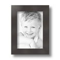 thumbnail image 2 of ArtToFrames 5" x 7" Sloped Dark Walnut Picture Frame, 5x7 inch Brown Wood Poster Frame (WOM-4820), 2 of 7