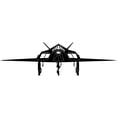 thumbnail image 1 of F117 Stealth Fighter  Laser - 42 x 16 in., 1 of 1