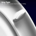 Kohler K47740 Brevia Elongated White Toilet Seat with QuickRelease