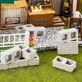 thumbnail image 2 of 1/12 Scale Mini Bricks (50-Piece Set) - Reusable DIY Architectural Model Building Blocks for Crafting Houses, Castles & More; Water-Soluble Glue for Easy Disassembly and Reconstruction, 2 of 6
