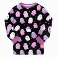 thumbnail image 7 of NOLDARES Baby and Kids' Sibling Matching Halloween and Holiday Funny Prints Pajama Sets, 7 of 7
