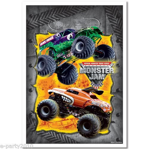 Monster Jam Favor Bags (8ct)