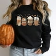thumbnail image 1 of Chandails à Capuchon de Mode pour Femmes 2023 Halloween Mode Décontractée Aguichant Imprimé Manches Longues Col Rond Chandail Blouse Hauts Chandails en Molleton Sans Capuche 50 % de Rabais Liquidation Costumes Halloween/noël, 1 of 1