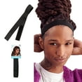 thumbnail image 2 of KISS Colors & Care Premium Perfect Melt Elastic Wig Band, Age Group Adult, 1 1/8", Black, 2 of 12