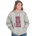 thumbnail image 4 of Cats are Purrfect Cute Kitty Lovers Womens Plus Size Graphic Zipper Hoodie Brisco Brands 5X, 4 of 5