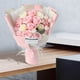 thumbnail image 5 of Caja de flores artificiales con rosas para centros de mesa, arreglos para mesa de bebé Rosa claro, 5 of 8