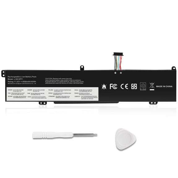 L18C3PF1 L18M3PF1 Laptop Battery Replacement Compatible with Lenovo Ideapad L340-15IRH L340-17IRH Gaming Series 5B10T04975 5B10W67350 5B10T04976 5B10W67336 SB10W67243 11.52V 45Wh 3906mAh