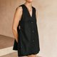 thumbnail image 3 of Traje elegante de 2 piezas para dama Conjunto elegante de 2 piezas a juego Conjunto casual de verano negro Hugtrwg Para estrenar, 3 of 9