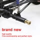 thumbnail image 4 of Adaptador de extensión del cubo de la rueda hexágono de latón 1/10 Actualizaciones de vehículos de la oruga Reemplazo de accesorios para el paquete Axial SCX10 D90 D110 15mm Paquete de 4 Speravity FN001270-02, 4 of 7