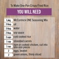 thumbnail image 2 of McCormick ONE Sheet Pan Crispy Fried Rice Seasoning Mix, 1 Ounce (Pack of 12), 2 of 7