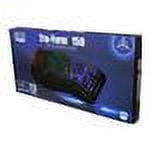 Adesso Tru-Form 150 3-Color Illuminated Ergonomic Keyboard
