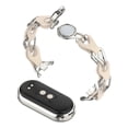 thumbnail image 2 of Correa Para Xiaomi Mi Band 8/9, Acero Inoxidable y Cuero, Resistente Al Agua, Unisex, 2 of 4