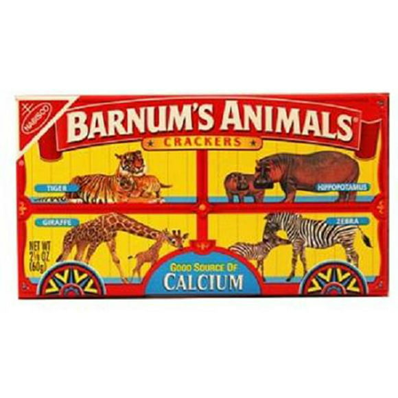 Nabisco, Barnums Animals Cracker, Count 1 - Cookie & Cracker / Grab Varieties & Flavors