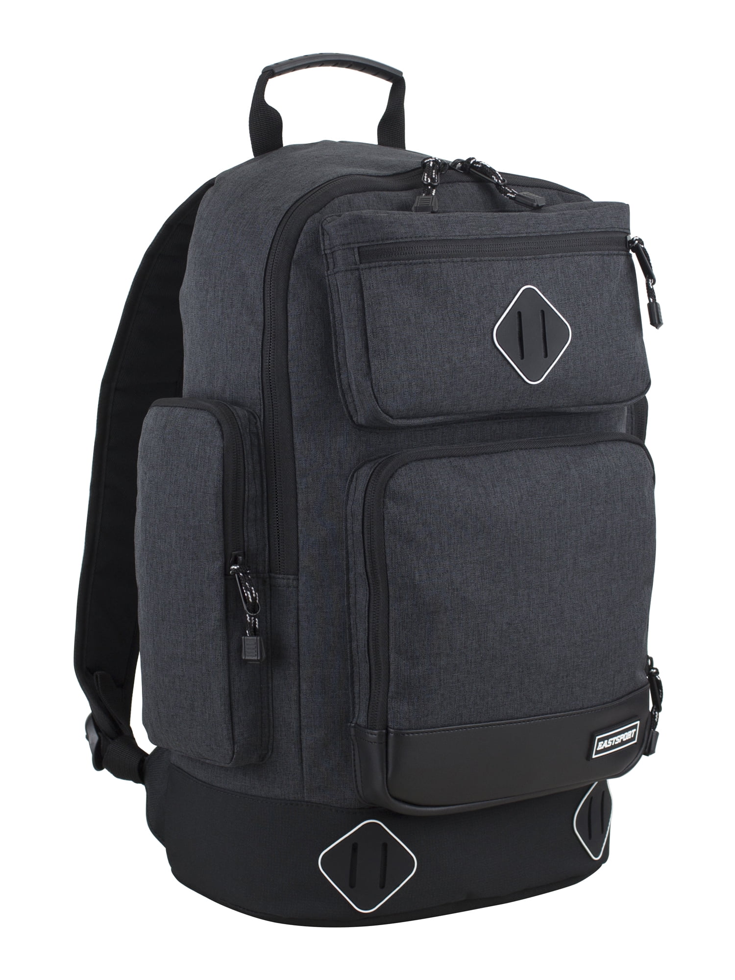 Eastsport Unisex Valedictorian Grey Backpack
