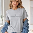 thumbnail image 4 of Jollimate Women's T-Shirt, Christian Faith Shirt, Minimalist Flower T-Shirt Holiday Gift, 4 of 6