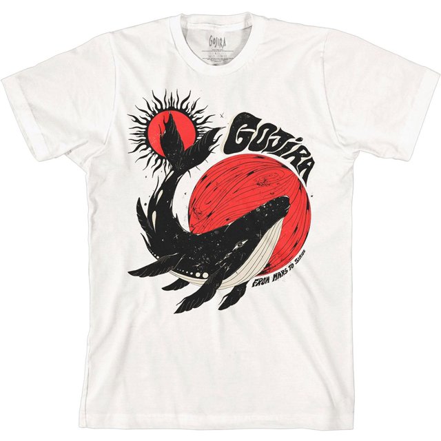 Gojira Adult From Mars To Sirius Whale Cotton T-Shirt