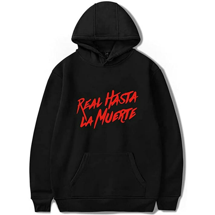 Anuel AA REAL HASTA LA MUERTE Hoodies New Logo Cosplay Clothing Sweatshirts -