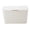 White, variant on Rupoun 4L Wall Mounted Laundry Basket Dustproof Multifunction Wall Hanging Dirty Clothes Hamper Organizer Storage Box with Lid for Bathroom, Transparent (12x7.87x5.12 inches / 30.5x20x13 cm)