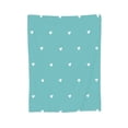 thumbnail image 1 of Blue Heart Pattern Throw Blanket,Super Soft Anti-Pilling Flannel Bed Blankets, 50"x40", 1 of 8