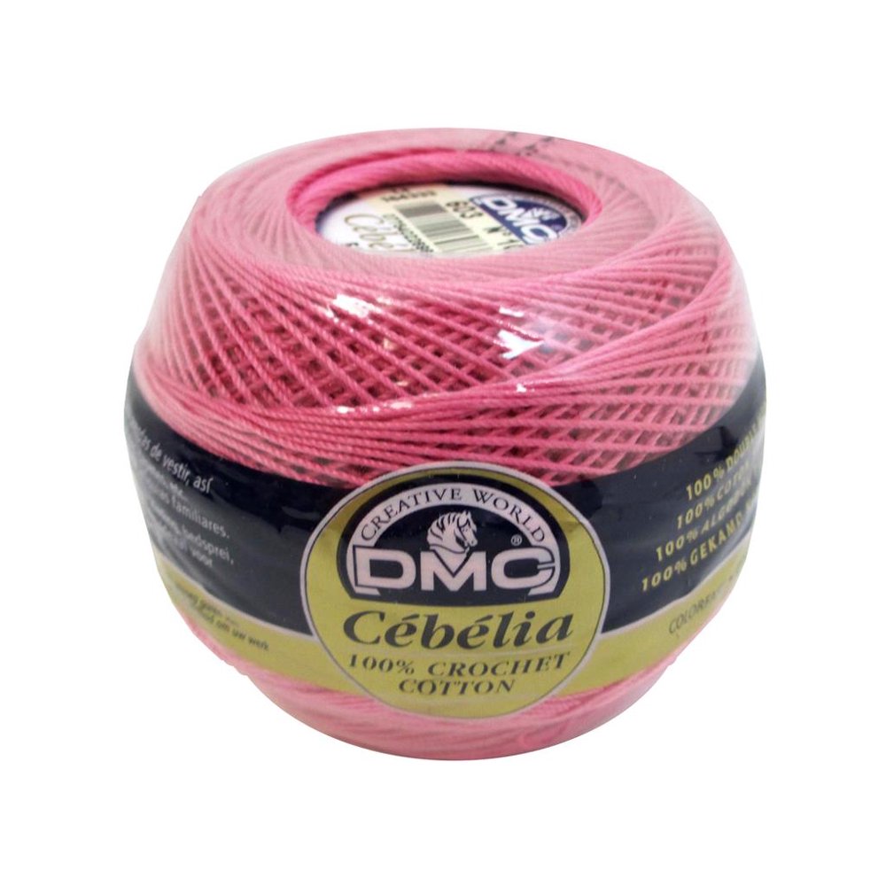 DMC Cebelia Crochet Cotton 10 Pretty Pink