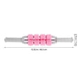 thumbnail image 2 of FONWILYO Trigger Point Massage Roller Stick Pink for Deep Tissue Muscle Relaxation and Fitness Use, 2 of 8