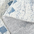 thumbnail image 5 of SAFAVIEH Cottage Azalea Abstract Indoor/Outdoor Area Rug, Blue, 8' x 11'2", 5 of 7