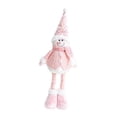 thumbnail image 4 of Muñeco de peluche navideño Muñeco navideño relleno Muñeco decorativo clásico Centro de mesa muñeco de nieve telescópico, 4 of 9