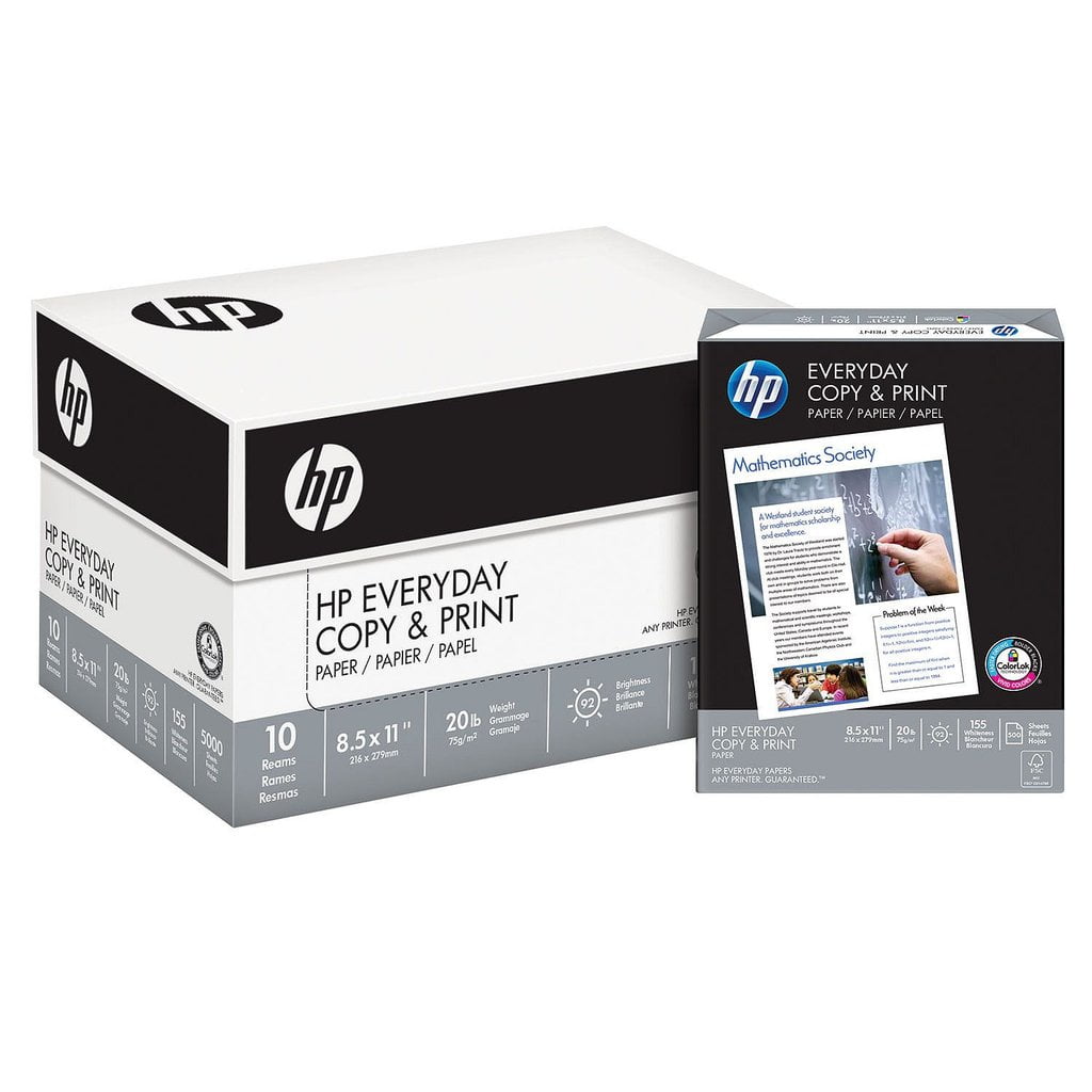 Case 8 1//2/" x 11/" 5000 Sheets ***FREE Shipping**** HP Office Ultra White Paper