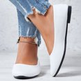 thumbnail image 5 of Kayannuo Shoes for Women Fall Fashion Women Casual Cusp Head Comfy Casual Shoes, 5 of 7