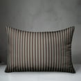 thumbnail image 2 of Creative Products Brown Stripes 14x20 Spun Poly Pillow, 2 of 2