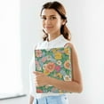 thumbnail image 6 of FORMRS 3 Ring Binder 1.5 inch with Pockets Clip Board 200 Sheets Capacity, Floral Pattern, 6 of 8