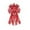E, variant on Event & Party top star flourish Large Tree Bow for Xmas Home Red Bow Ornament Festive Tree Topper