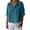 #01 Blue 【New Styles: Mix, Match & Maximize Value】, variant on Women's V Neck Button Down Tops Shirts Blouses Loose Fit Short Sleeve Solid Color Casual Daily Wear Work Office Vacation Fashion Essential Gift for Women | CSEONE,Blue L