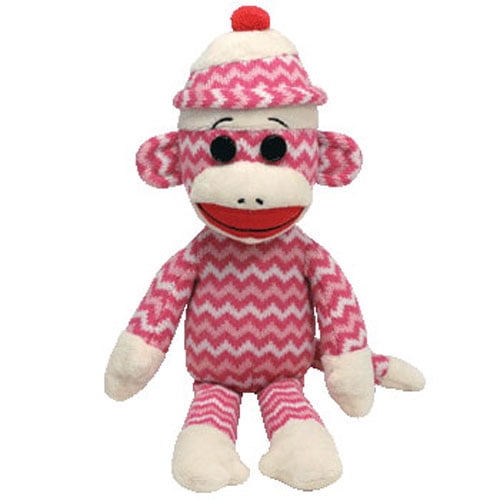 Socks the sock monkey beanie baby value Clearance