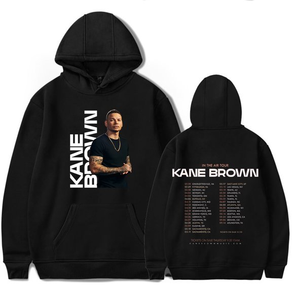 Kane Brown Merch Drunk Or Dreaming Tour  Hoodie Sweatshirt New Logo Women/Men Cosplay Hooded Longsleeve