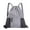 Gray, variant on Drawstring Backpack for Women, Waterproof Drawstring Gym Bag for Men, Small Cinch Sack for Basketball, Pull String Sport Bag for Soccer