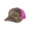 thumbnail image 2 of Richardson - Printed Trucker Cap - 112P - Realtree Edge/ Neon Pink - Size: Adjustable, 2 of 5