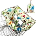 thumbnail image 1 of Funda para carrito de compras para bebé, funda para trona, funda para carrito para bebés, niños y niños pequeños, diseño portátil 2 en 1, incluye bolsa de transporte gratuita para uso en mercados y re, 1 of 5