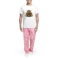 thumbnail image 5 of CafePress - Highland Cow Sitting In A Metal - Men's Light Loose Fit Cotton Pajama Set, 5 of 7