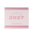 thumbnail image 2 of olkpmnmk 2027 Monthly Standing Desk Calendar, Bound Compact Page Desktop Calendar Notebook, Desk Flip Calendar for Daily Schedule Management, Ideal For Home and Office Use, 2 of 4