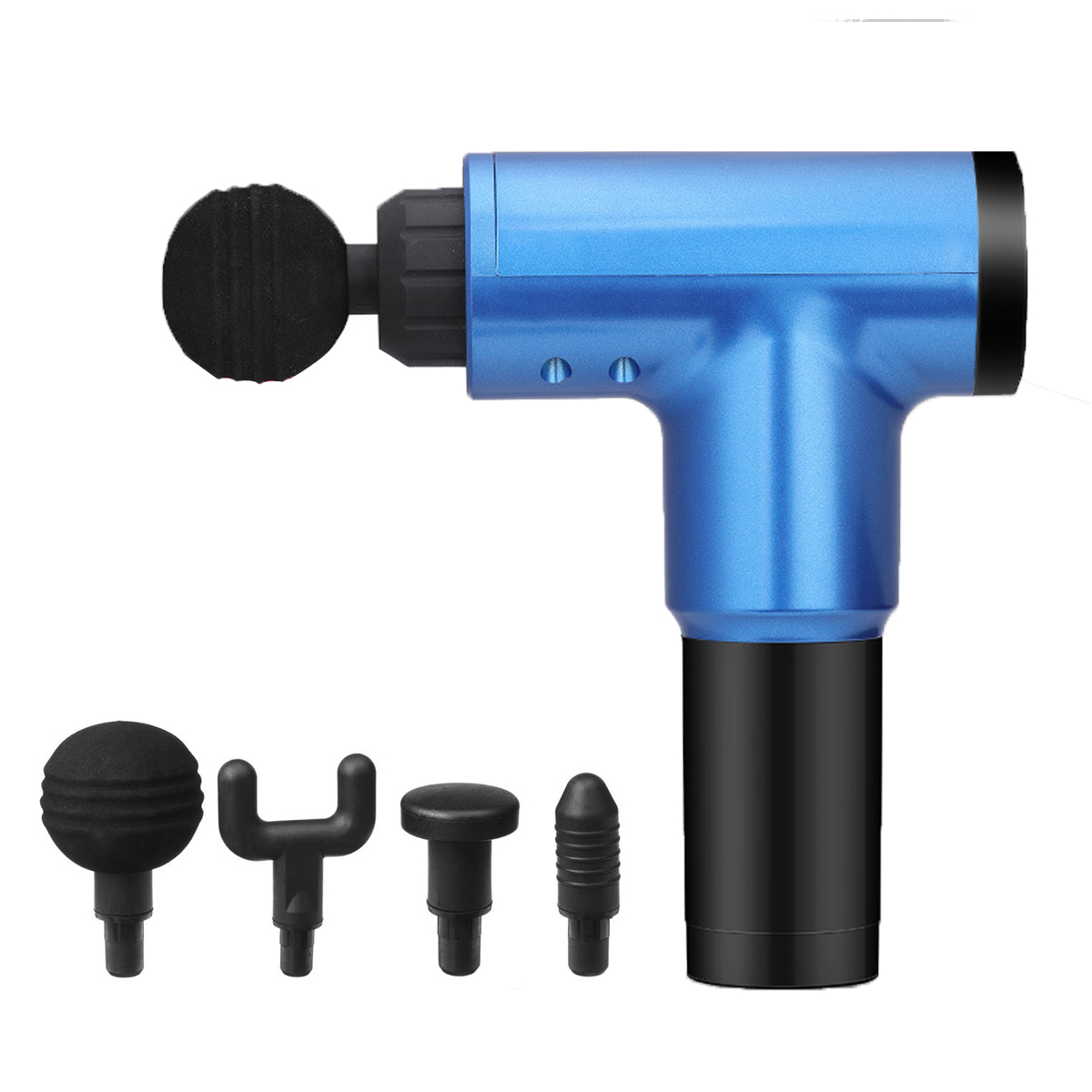 Electric Massage Gun with 4 Massage Heads, 6 Speed Adjustable, with US