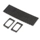 thumbnail image 2 of Caja de almacenamiento de coche, Panel de botones de calefacción de asiento, embellecedor de fibra de carbono, reemplazo para Corvette C6 2005-2013, 2 of 8