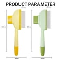 thumbnail image 4 of UYGDUY-2 PCS Flea Comb for Cats Dogs Brush for Shedding Pet Hair Removal Comb with Long & Short Stainless Steel Teeth for Deshedding, 4 of 4