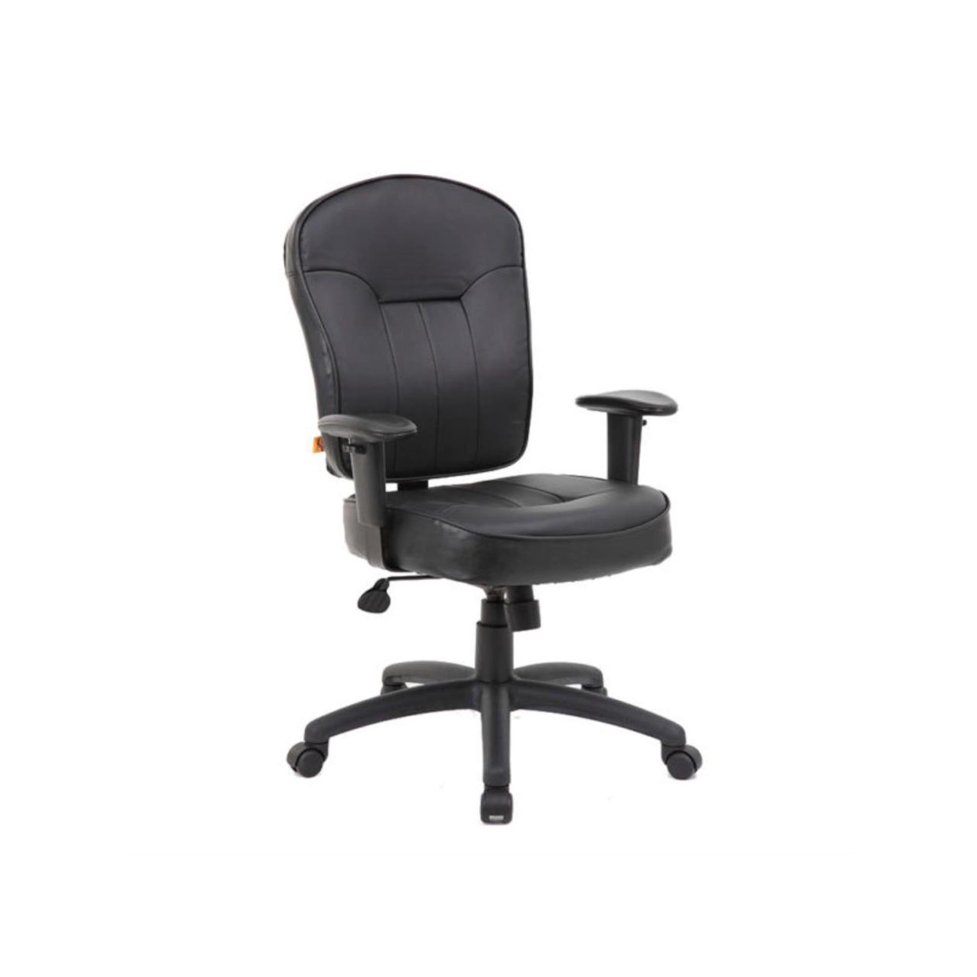 boss office products black leather product