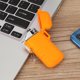 thumbnail image 1 of USB Double Arc Pulse Waterproof Electronic Cigarette Lighter for Men GiftOrange, 1 of 5
